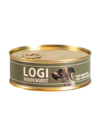 Hundewurst in Dosen - 100% Rindfleisch, ohne Zusaatzstoffe